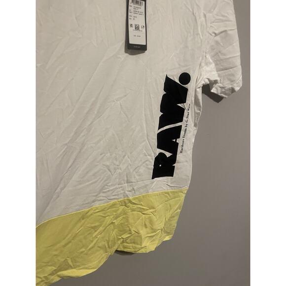 Men's Color‎ Block RAW T Shirt Size Medium - Picture 9 of 11